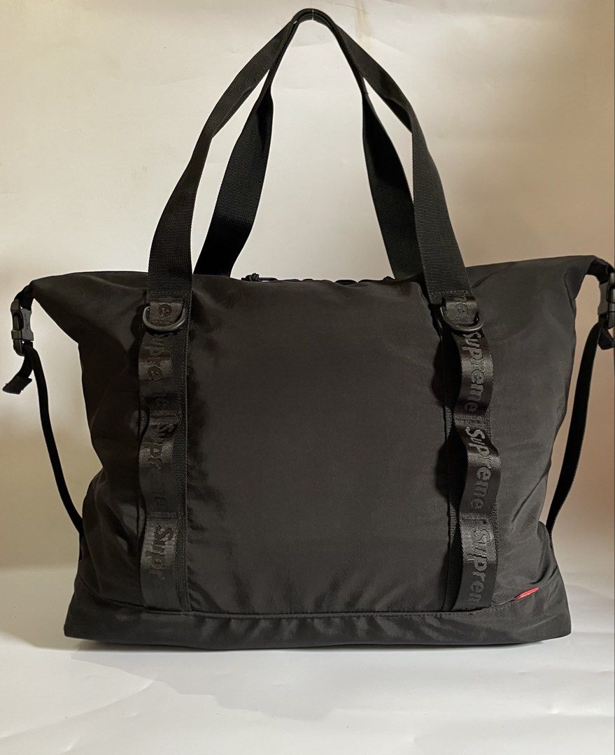 Supreme Zip Tote (FW20) Black (Category: Luxury Bags & Wallets) located in Tandag. Submitted by jig_gy (Listing ID 1437337909, Image 2). Description: Selling my authentic Supreme Zip Tote. It’s a super durable, water-resistant daily bag that fits everything you need. - Condition: [e.g., 9/10 - Like new - Capacity: 25L (Large enough for a laptop, gym gear, or travel) - Material: Heavy-duty Cordura® Nylon - Details: Secure zip top, front mesh pocke