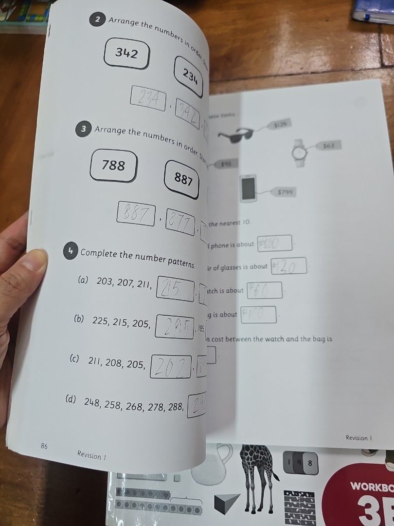 Think! Mathematics Workbook 3A & 3B (Category: Textbooks) located in Quezon City. Submitted by marie.kn (Listing ID 1437253629, Image 2). Description: - Think! Mathematics Workbook 3A & 3B - Some pages have been written on - Ideal for extra practice and review .
