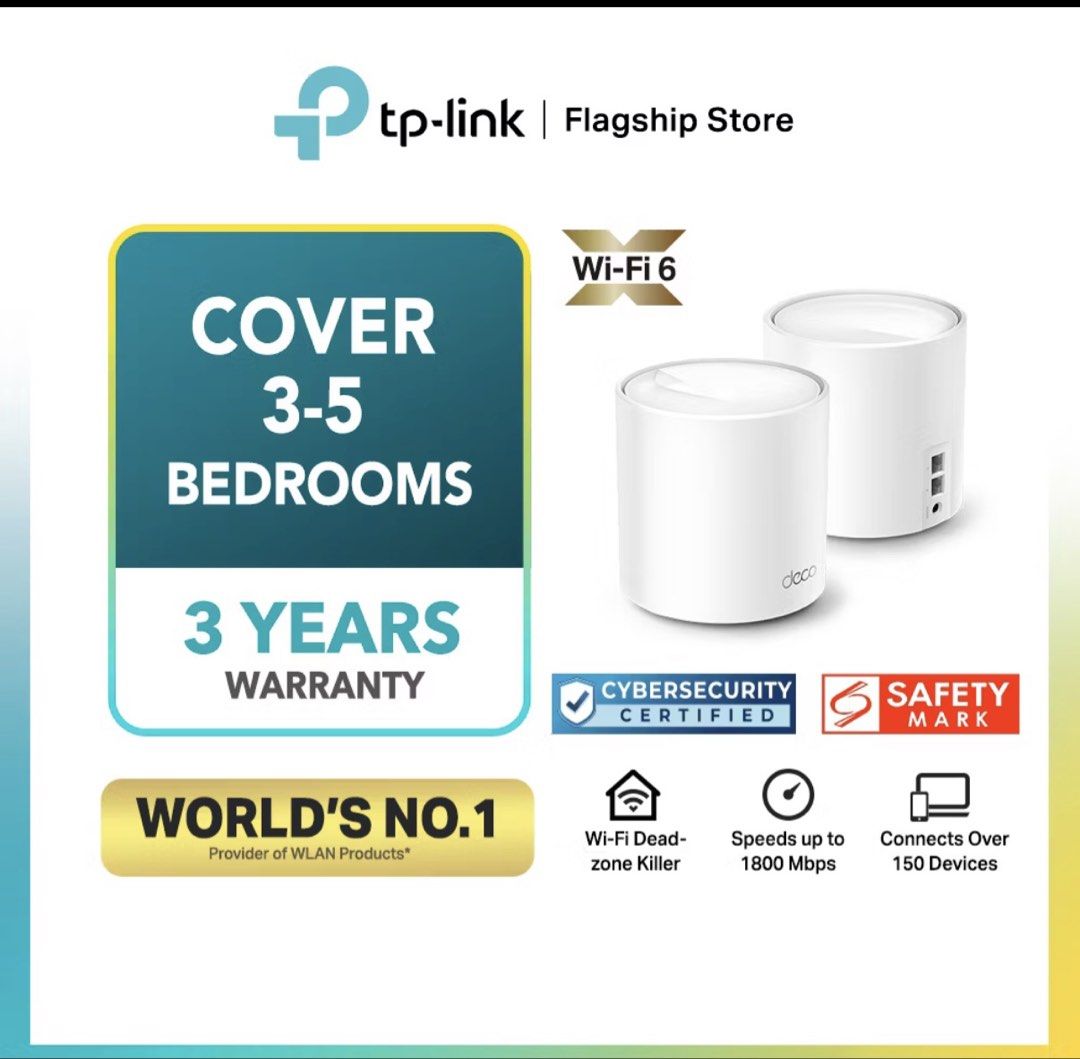 TP-Link Deco Mesh WiFi System (2-Pack)451291578106521602