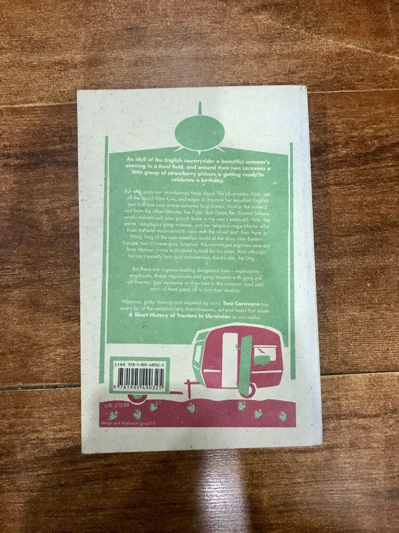 Two Caravans by Marina Lewycka (Category: Storybooks) located in Bulacan. Submitted by sognareaj (Listing ID 1437364538, Image 2). Description: Two Caravans by Marina Lewycka (Large Paperback) - Condition: Readable, visible tanning, no annotations, minimal foxing, minimal spine creases, tiny fold/rip of few pages but intact - GCash is the mode of payment. - Delivery is via Direct J&T, with the shipping fee shouldered by the buyer. - Location: Bul
