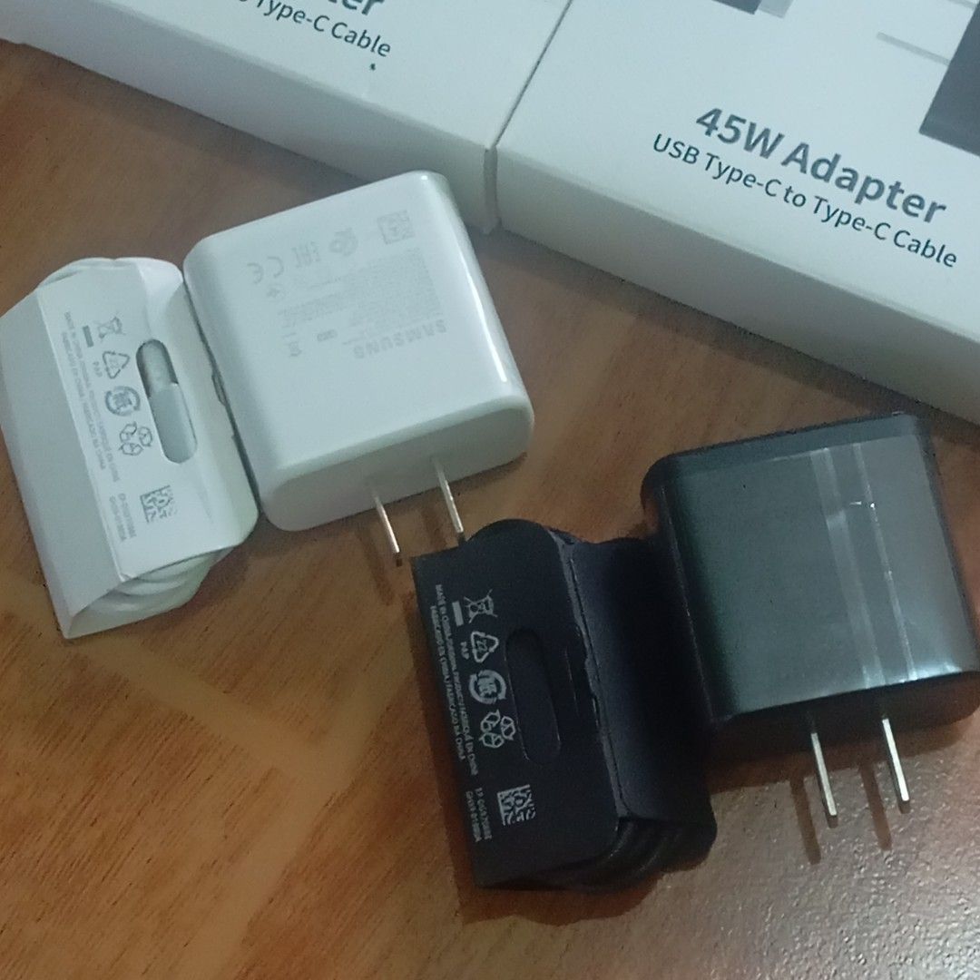 TYPE C CHARGERS 45W$AMSUNG- 20W IP (Category: Chargers & Cables) located in Paranaque City. Submitted by powerzone0517 (Listing ID 1437221849, Image 2). Description: .