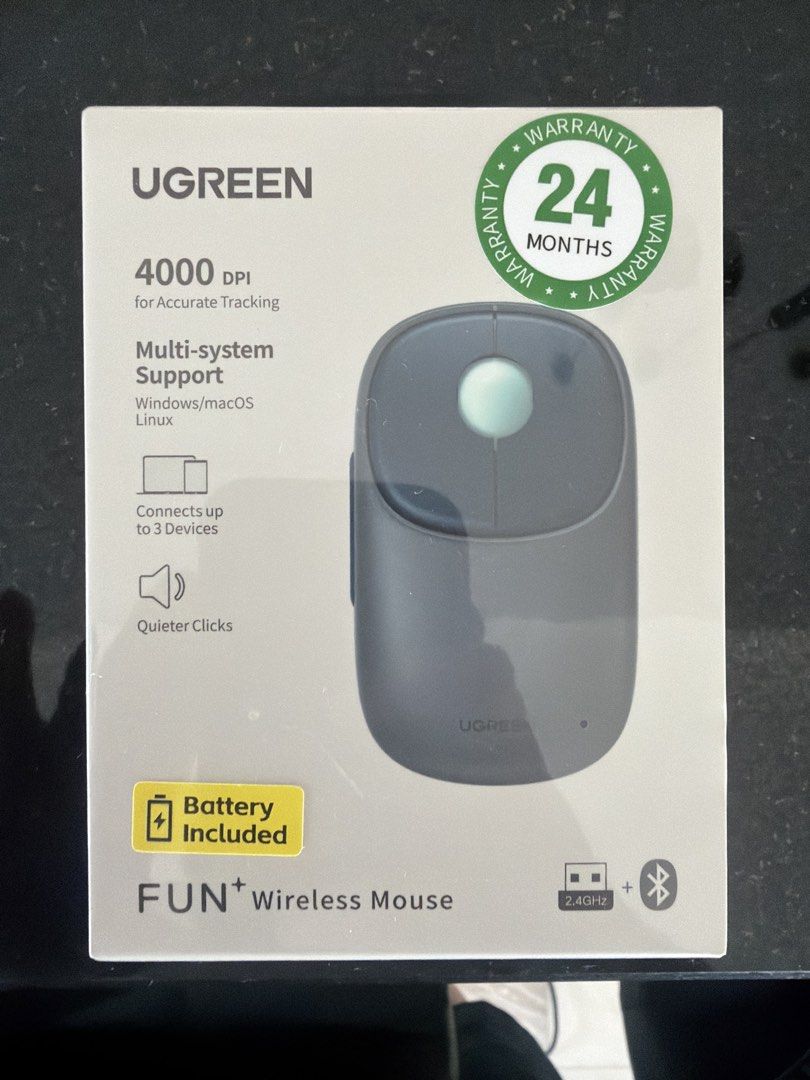 UGREEN FUN+ Wireless Mouse - 4000 DPI450937670316871680