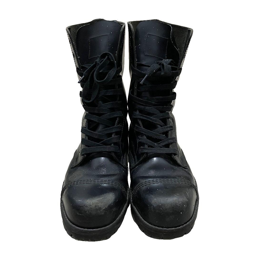 Underground England Leather Combat Boots (Category: Boots) located in Manila. Submitted by own.desire (Listing ID 1437396295, Image 2). Description: Underground England Leather Combat Boots Size: fits to US 9 - 9.5 Flaws: needs cleaning Price: 4,800.