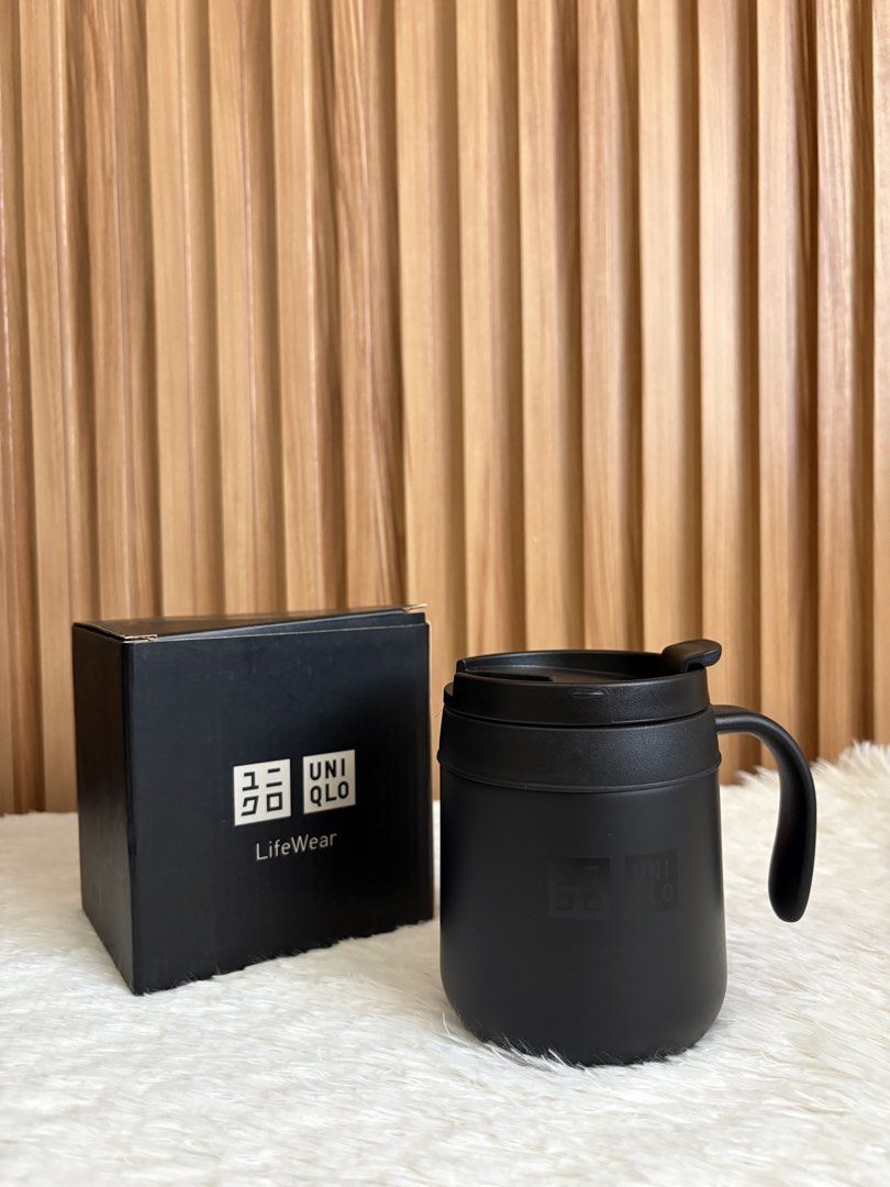 UNIQLO MUG (Category: Water Bottles & Tumblers) located in Imus. Submitted by dumpitlikeaqueen (Listing ID 1437214325, Image 1). Description: • 2 pieces on hand • Instagram Shop: @dumpitlikeaqueen.