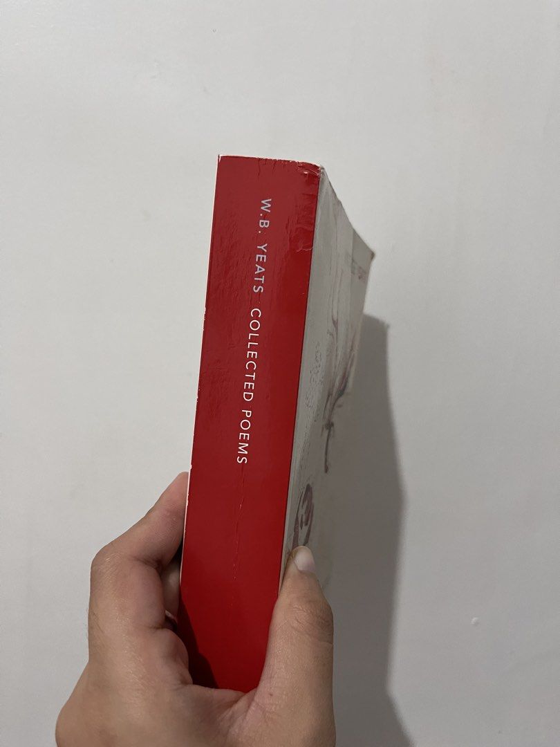 Vintage Yeats Collected Poems (Category: Storybooks) located in Maragondon. Submitted by quilljoylibrary (Listing ID 1437360912, Image 2). Description: - Vintage copy of W.B. Yeats' Collected Poems. - Features a decorative cover with a bird illustration. - Red spine. - Pages are intact. - A wonderful addition to any poetry collection..