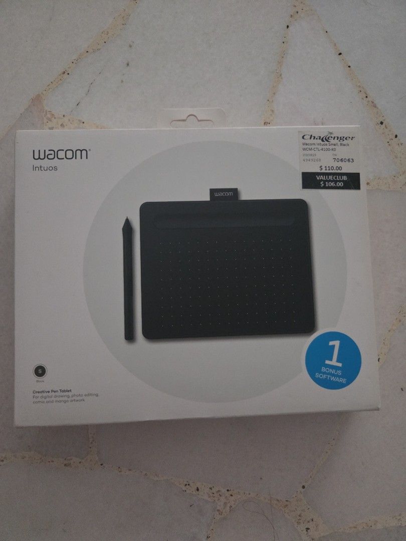 Wacom Intuos S Drawing Tablet451193606326855680