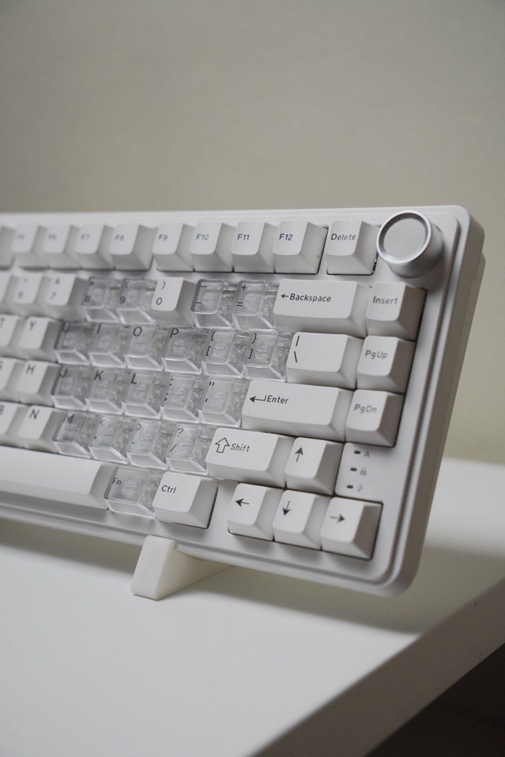 XVX White Mechanical Keyboard (Category: Computer Keyboard) located in Manila. Submitted by ikomelk (Listing ID 1437240187, Image 2). Description: 📦 FOR SALE ✅ No issue / 100% working ✅ Used for unboxing, review, and content creation only ✅ Well-maintained and handled with care ✅ Complete inclusion (if complete) ✅ Actual photos are already posted above 📌 RFS: Decluttering / Done reviewing the product 🚚 Shipping: • Buyer will shoulder the shipp