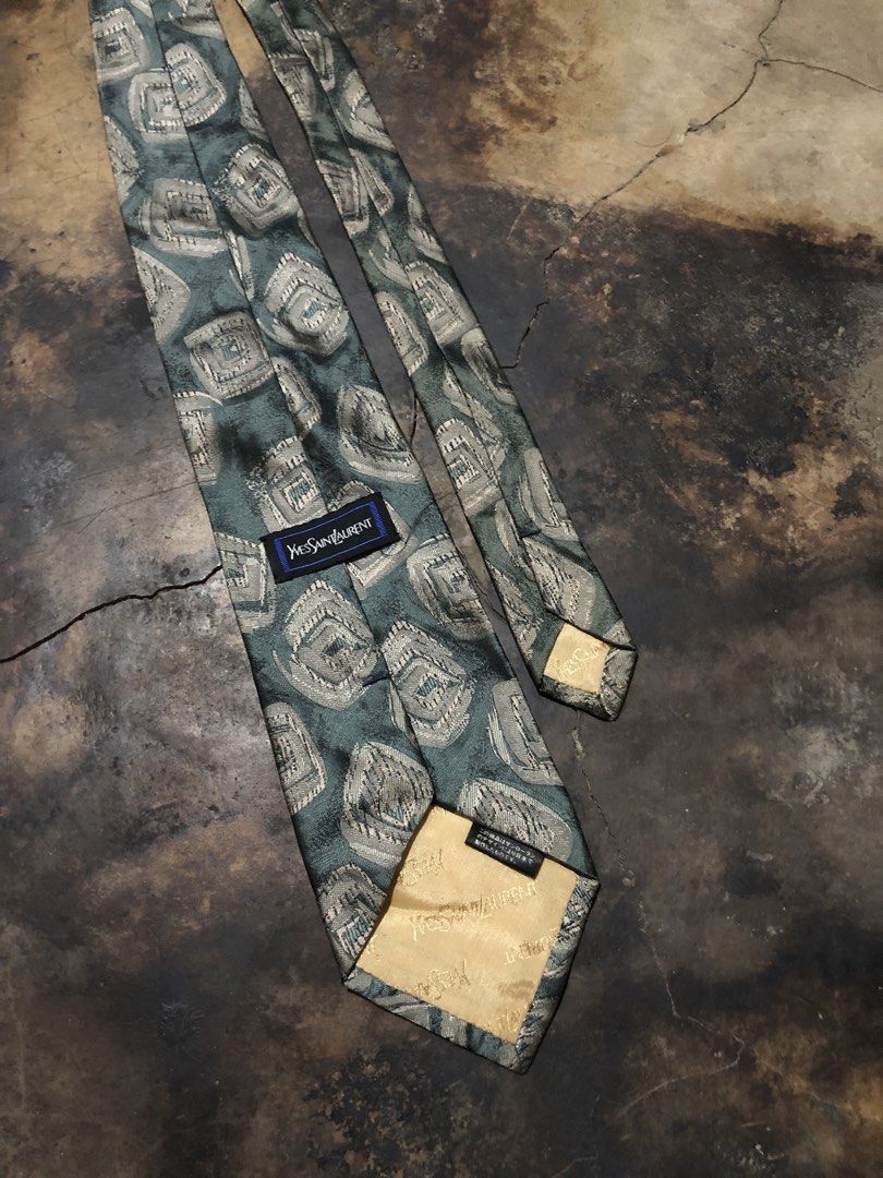 Yves Saint Laurent Necktie (Category: Luxury Accessories) located in Paranaque City. Submitted by the.streetlab.ph (Listing ID 1437357742, Image 3). Description: Authentic 20% silk 80% international polyester Excellent Condition No issue No flaws.