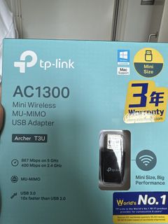 AC1300 T3U Adapter TP-Link458808590389094400
