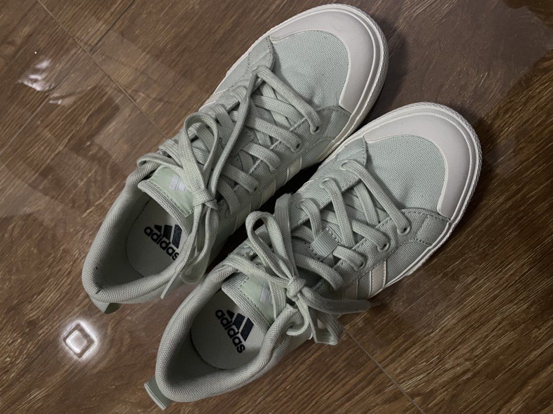 Adidas Bravada Shoes - Mint Green (Category: Sneakers) located in Valenzuela. Submitted by seoshop (Listing ID 1437479289, Image 2). Description: - Mint green color - US size 7 - Platform sole - from US .