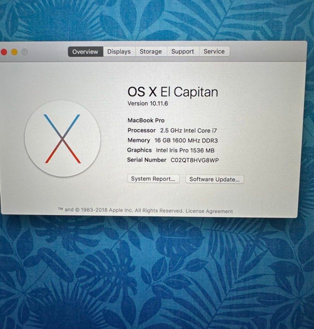 Apple MacBook Pro 15" (2015)452367833797775361