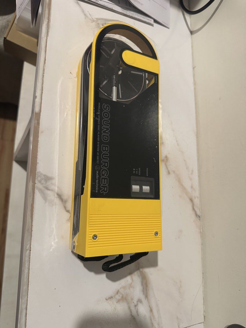 Audio Technica Sound Burger (Category: Portable Music Players) located in Mandaluyong City. Submitted by carshop.official (Listing ID 1437547144, Image 1). Description: Brand New.