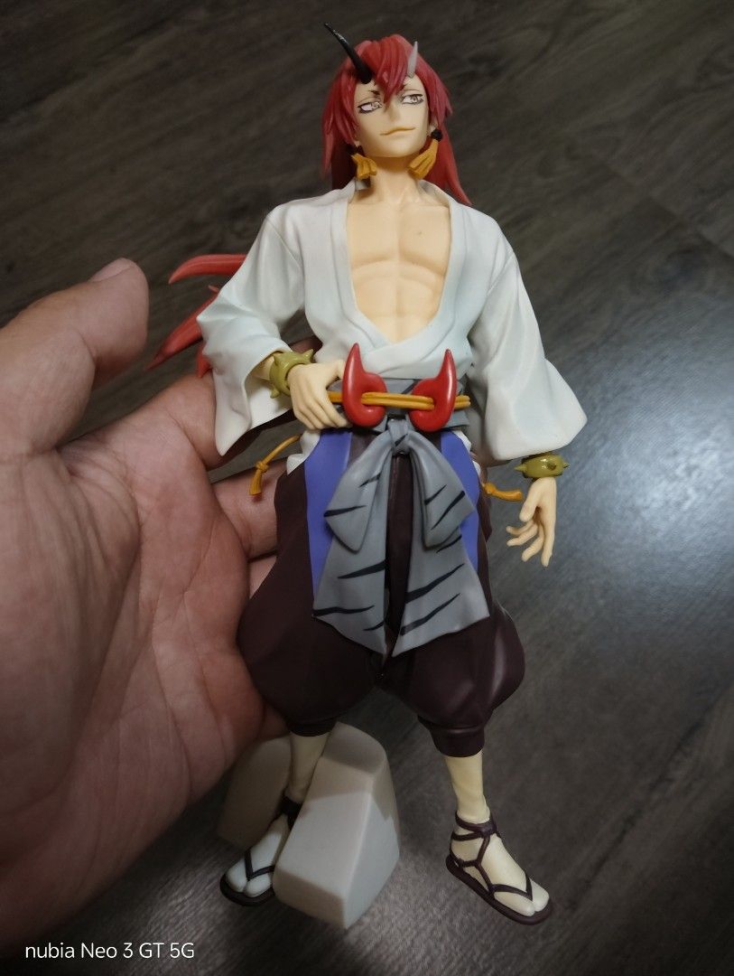 Authentic Banpresto figure of Hiiro from the movie "That Time I Got Reincarnated as a Slime: Scarlet Bonds (Category: Toys & Games) located in Mabalacat. Submitted by babyjamil1919 (Listing ID 1437413144, Image 1). Description: Authentic loose as is only.