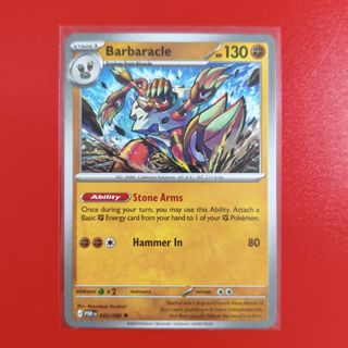Barbaracle Build & Battle Promo Perfect Order Pokemon Card, Hobbies & Toys,  Toys & Games on Carousell