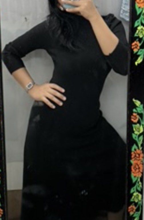 Black Long Sleeve Turtle Neck Dress (Category: Dresses) located in Makati City. Submitted by sagexoxo (Listing ID 1437453008, Image 1). Description: - Black long-sleeved - Turtle Neck - Fitted - Comfortable, thick fabric - Sophisticated look - Solid black color - haba hanggang lagpas tuhod (im 5,6) rfs: used once for an event.