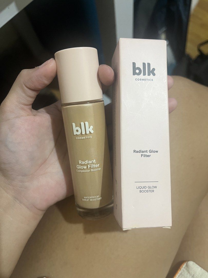 BLK Cosmetics Radiant Glow Filter - Butterscotch (Category: Makeup) located in Makati City. Submitted by grungygurl (Listing ID 1437558685, Image 1). Description: - BLK Cosmetics Radiant Glow Filter in Butterscotch - 30ml bottle - Comes with original box - Used 4x only, too light for me.