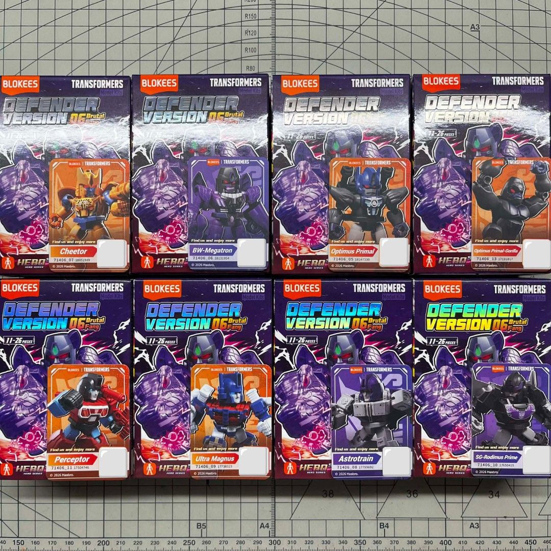 Blokees Transformers Defender Version (Category: Action & Battle Toys) located in Manila. Submitted by egcollectibles (Listing ID 1437416469, Image 2). Description: Price ranges from 80php to 300php each All unbuilt and unscanned.