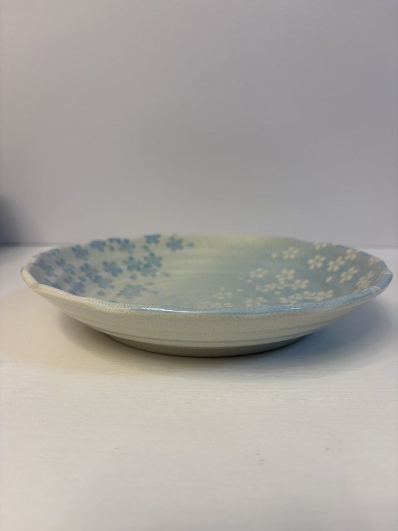 Blue Sakura Swirl Breakfast Deep Plate (Category: Other Kitchenware & Tableware) located in Imus. Submitted by tableforfive (Listing ID 1437495419, Image 3). Description: Stoneware 8.5 inches Stock : 1 pc only.
