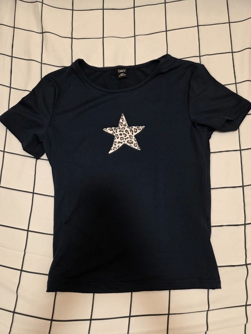 Blue Star Graphic Tee (Category: Shirts) located in Paranaque City. Submitted by aii_mails (Listing ID 1437522964, Image 1). Description: .
