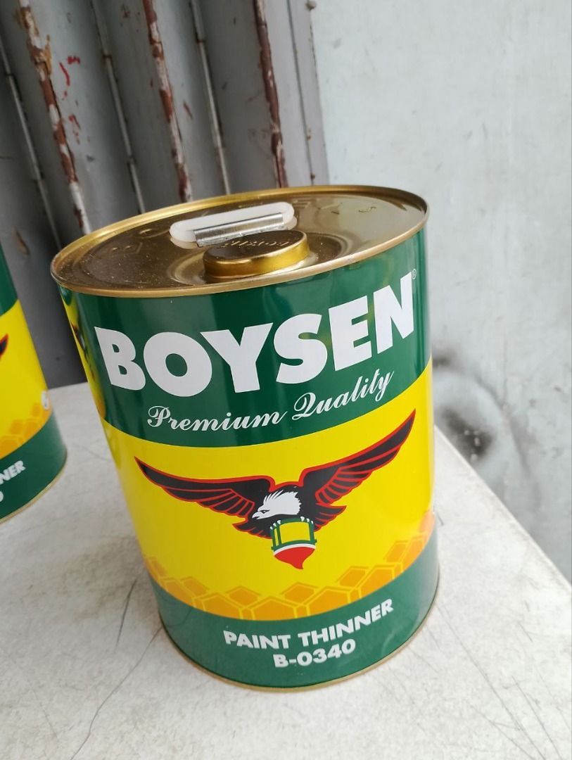 Boysen Paint Thinner (Category: Everything Else Others) located in Manila. Submitted by joeyroque09 (Listing ID 1437419391, Image 2). Description: Boysen Paint Thinner Price: 600.