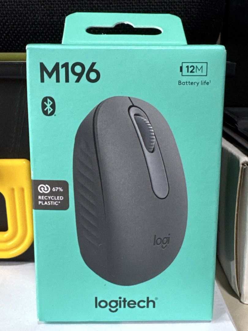 [Brand New] Logitech M196 Bluetooth Wireless Mouse452021053377095680