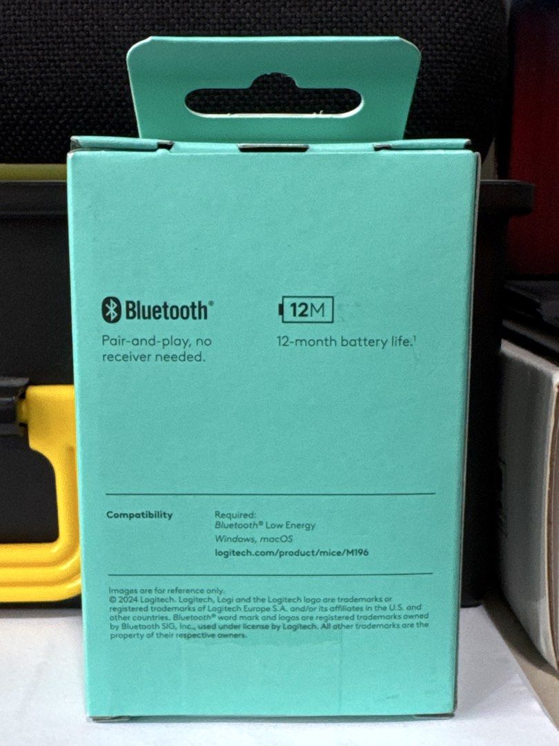 [Brand New] Logitech M196 Bluetooth Wireless Mouse452021053377095681
