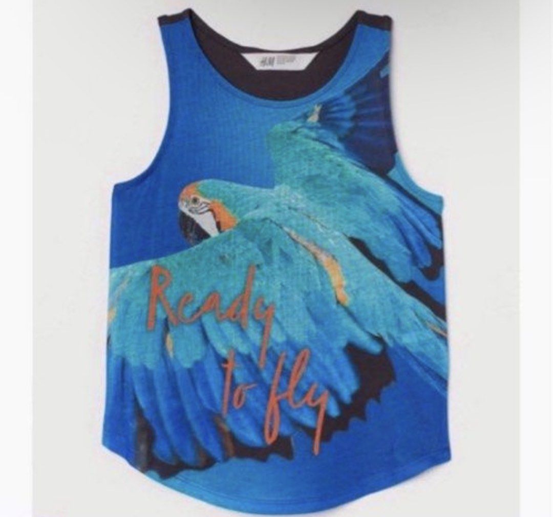Brandnew Authentic H&M Tank Top Blouse (Category: Babies & Kids Fashion) located in Quezon City. Submitted by etcetcshop (Listing ID 1437517431, Image 1). Description: Brandnew Authentic H&M Tank Top Blouse Size on tag: 10/12yo Washed but never worn Shipping: J&T ‼️Items may wrinkle during storage and shipping, a quick ironing will help. ‼️If your kids is bigger or smaller than average pls adjust accordingly‼️ ⚠️No rush shipping, allow up to 2 da