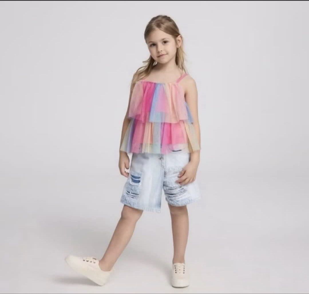 Brandnew Authentic Terranova Tulle Flounce Top (Category: Babies & Kids Fashion) located in Quezon City. Submitted by etcetcshop (Listing ID 1437518318, Image 2). Description: Brandnew Authentic Terranova Tulle Flounce Top Size: 12/13yo Washed but never worn Shipping thru j&t c/o buyer ‼️If your kids is bigger or smaller than average pls adjust accordingly‼️ ⚠️No rush shipping, allow up to 2 days to ship ⚠️No shipping on a weekend ⚠️Lp posted on 