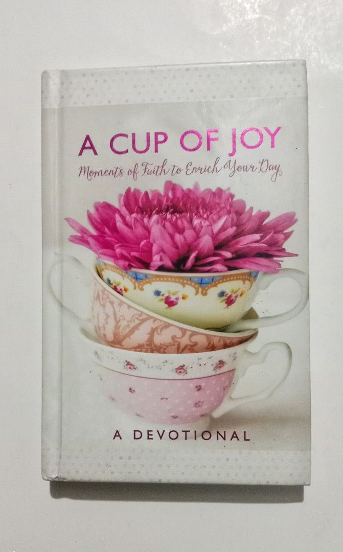 BOOK BUNDLE DEVOTIONAL (Category: Religion Books) located in Bulacan. Submitted by everythingunderthesun22 (Listing ID 1437404411, Image 2). Description: BUNDLE SALE❗TAKE ALL SEVEN (7) BOOKS FOR 1,000 ONLY BUNDLE CONTAINS 4 Pieces Hard Bound, 3 Soft Bound. Hard Bound: 1. God's Little Devotional Book for Women 2. A Cup of Joy 3. Hope for Each Day 4. Safe in the Shepherd's Arms Soft Bound: 5.Writing Peace on My Heart 6. It's Just You & Me, Lord 7. 