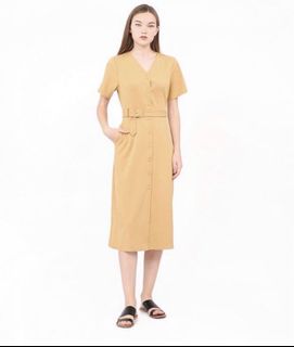 off shoulder white flowy dress Off-Shoulder Bell Sleeve Dress With A Train #1202