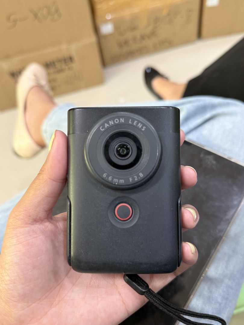 Canon Powershot V10 (Category: Cameras) located in Molave. Submitted by andrealyn365 (Listing ID 1437401970, Image 1). Description: Canon PowerShot V10 Still under warranty From Canon Canada Rs: I won’t use it anymore.. Selling price 18k but still negotiable COD only Message me if you want some other information about the camera that you want to know and to ask about….