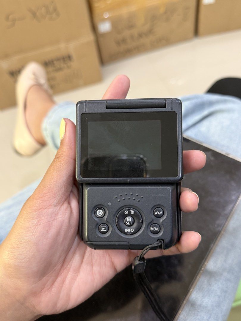 Canon Powershot V10 (Category: Cameras) located in Molave. Submitted by andrealyn365 (Listing ID 1437401970, Image 2). Description: Canon PowerShot V10 Still under warranty From Canon Canada Rs: I won’t use it anymore.. Selling price 18k but still negotiable COD only Message me if you want some other information about the camera that you want to know and to ask about….