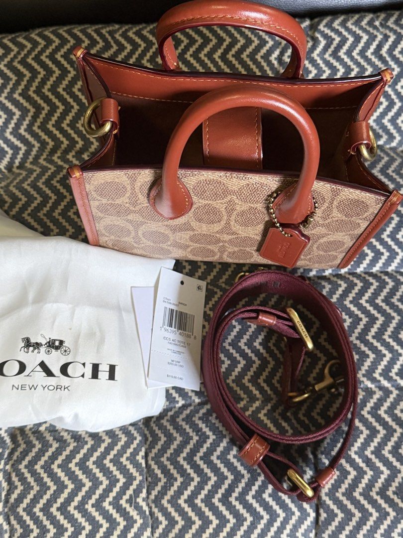 Coach (Retail) Mini Bag (Category: Luxury Bags & Wallets) located in General Santos City (Dadiangas). Submitted by itsgemz (Listing ID 1437404138, Image 2). Description: Coach Ace Tote 17 Authentic Retail item Natanggalan lang ng 2-3 stitches sa pocket sa loob .