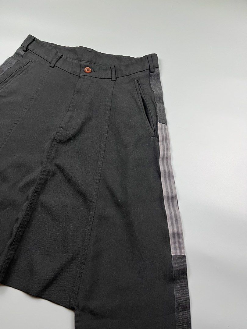 Comme des Garcons - Tape Crotch Pants (Category: Trousers) located in Subic. Submitted by splx.stff (Listing ID 1437503967, Image 3). Description: No Flaw Excellent Condition All details are posted - Waistline: 15 Length: 29 Leg opening: 7.5 - Feel free to offer Ask before you buy No return No Refund.