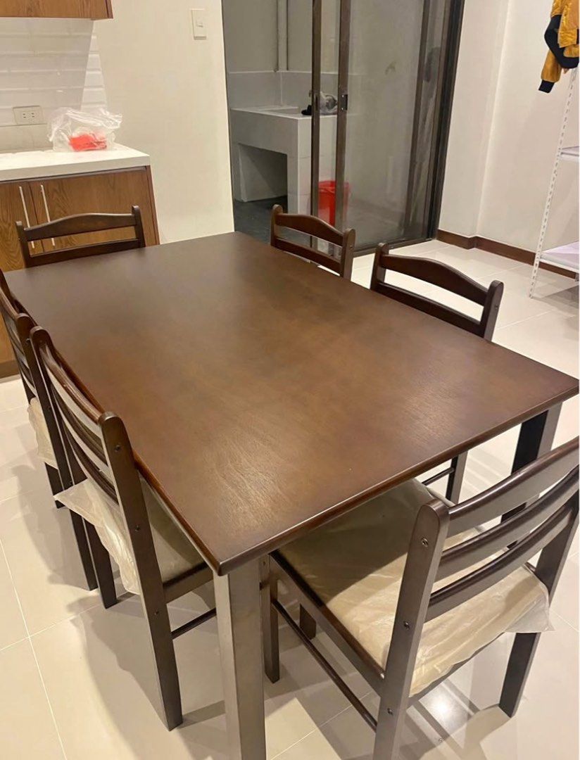 Dining Table (Category: Tables & Sets) located in Manila. Submitted by lykcacamacho (Listing ID 1437448882, Image 2). Description: 🛋️ Need Furniture Today? 🚚 ✔ Same-Day Delivery & Pick-Up ✔ Quality & Affordable Furniture ✔ DTI Registered 💯 VZR Home Furnishing Store 🏡 Your trusted Home & Office Furniture shop! Available: Sofa Beds, Bed Frames, Office Chairs, Tables, Cabinets, Lockers, Wardrobes, Dining Tables, Storage Racks & more ✨ 📞 0966401