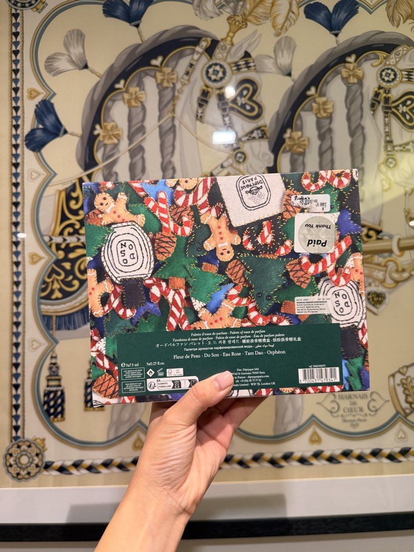 Diptyque Palette D’eaux de Parfum (Category: Fragrance & Deodorants) located in Quezon City. Submitted by luxury.shop_ph (Listing ID 1437548662, Image 3). Description: Diptyque set from Rustans.