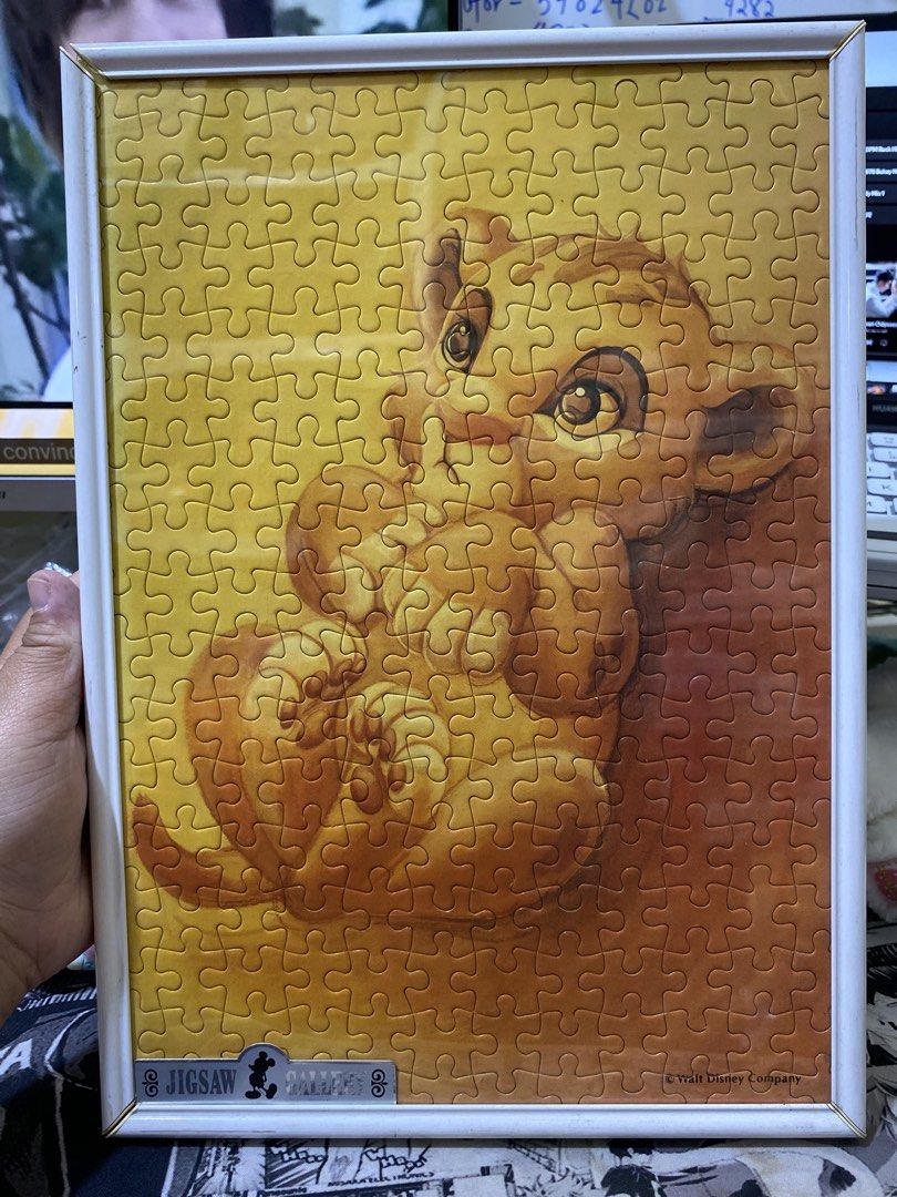 Disney The Lion King Jigsaw Puzzle (Category: Board Games & Puzzles) located in Imus. Submitted by mnmv23 (Listing ID 1437567591, Image 1). Description: Vintage.