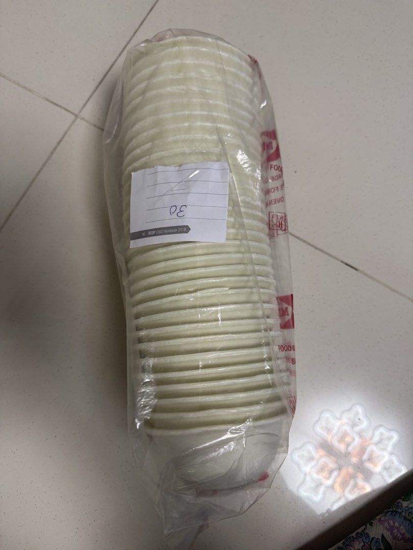 Disposable Plastic Cups - Various Quantities451973922528972804