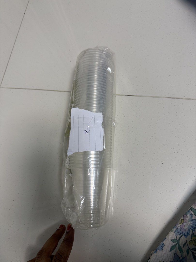 Disposable Plastic Cups - Various Quantities451973922528972801