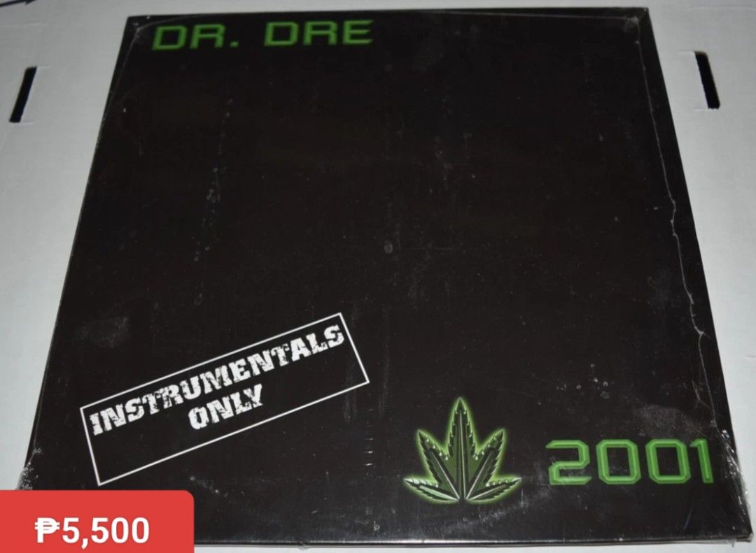 Dr. Dre - 2001 (Instrumentals vinyl (Category: Vinyls) located in Manila. Submitted by ramonrobin.cruz (Listing ID 1437421145, Image 1). Description: Dr. Dre - 2001 (Instrumentals vinyl 2LP = ₱5,500 Brand New sealed made in USA.