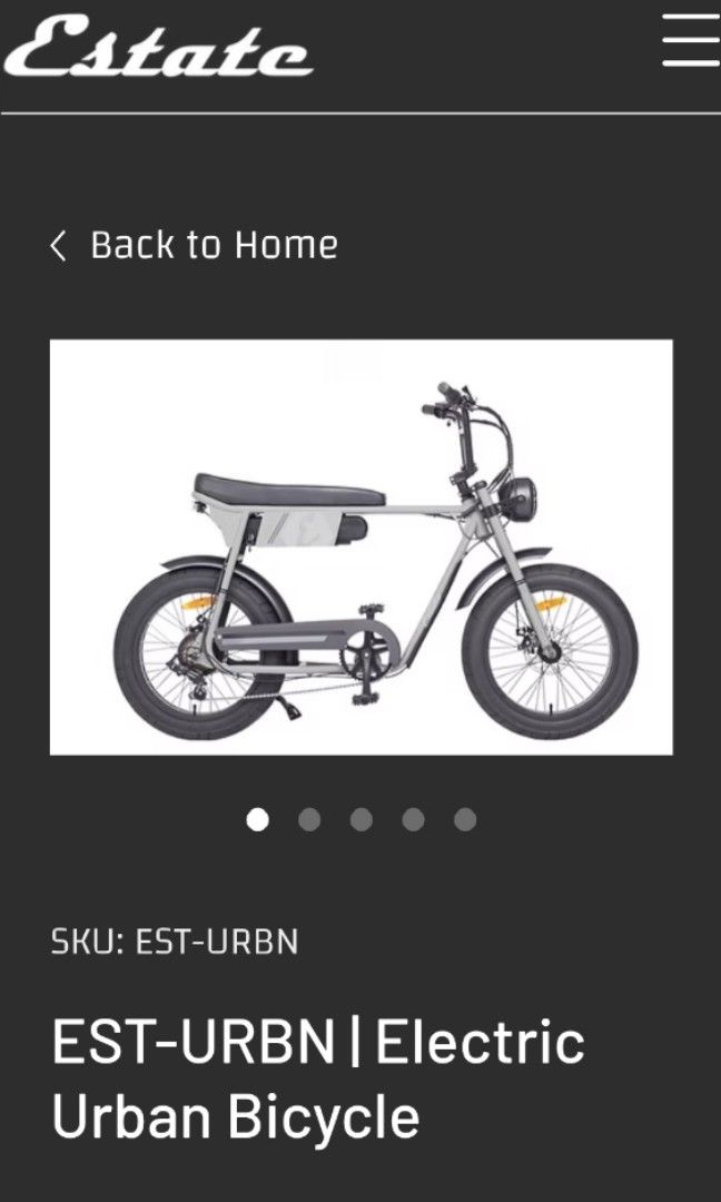 Estate Electric Urban Bicycle (Category: Bicycles) located in Muntinlupa City. Submitted by aussiesurplus (Listing ID 1437463233, Image 2). Description: SHOP AND SAVE AUSTRALIAN SURPLUS #30 Kengi Marketing RMT Industrial Complex Tunasan Muntinlupa 📍Pin on GOOGLE MAP or WAZE: Shop and Save Australian Surplus RETAIL 🕣Store hours: 8:30am to 5:30pm ✅OPEN: Monday to Saturday 🔒CLOSED: Sunday.