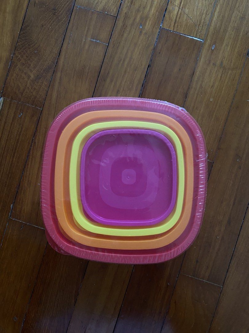 F&N Stackable Food Storage Containers - Set of 4451967590503567361