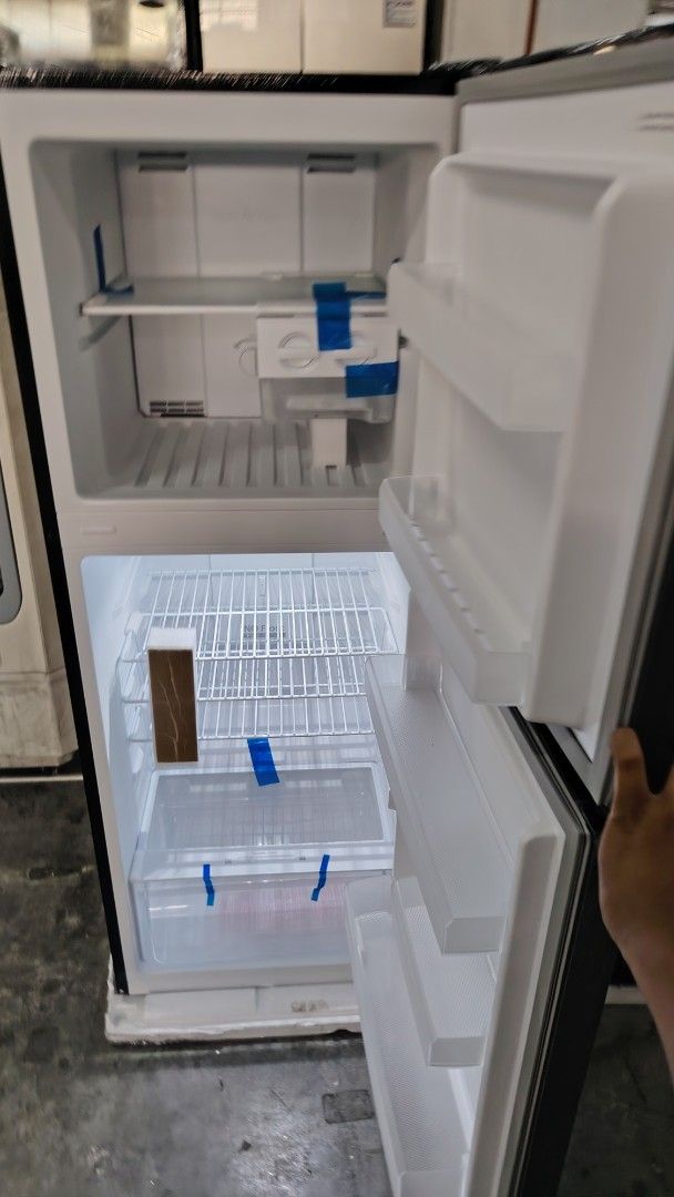 Fujidenzo HD Inverter Refrigerator (Category: Refrigerators and Freezers) located in Meycauayan. Submitted by steve_buy_and_sell (Listing ID 1437505891, Image 2). Description: BRANDNEW SEALED WITH STYRO AND BOX 1 YEAR WARRANTY FOR HOME SERVICE 5 YEARS WARRANTY FOR COMPRESSOR CASH ON DELIVERY 7.9CUBIC REFRIGERATOR - Fujidenzo HD Inverter Refrigerator - Top freezer design - Energy-efficient operation - Interior storage: shelves and door compartment