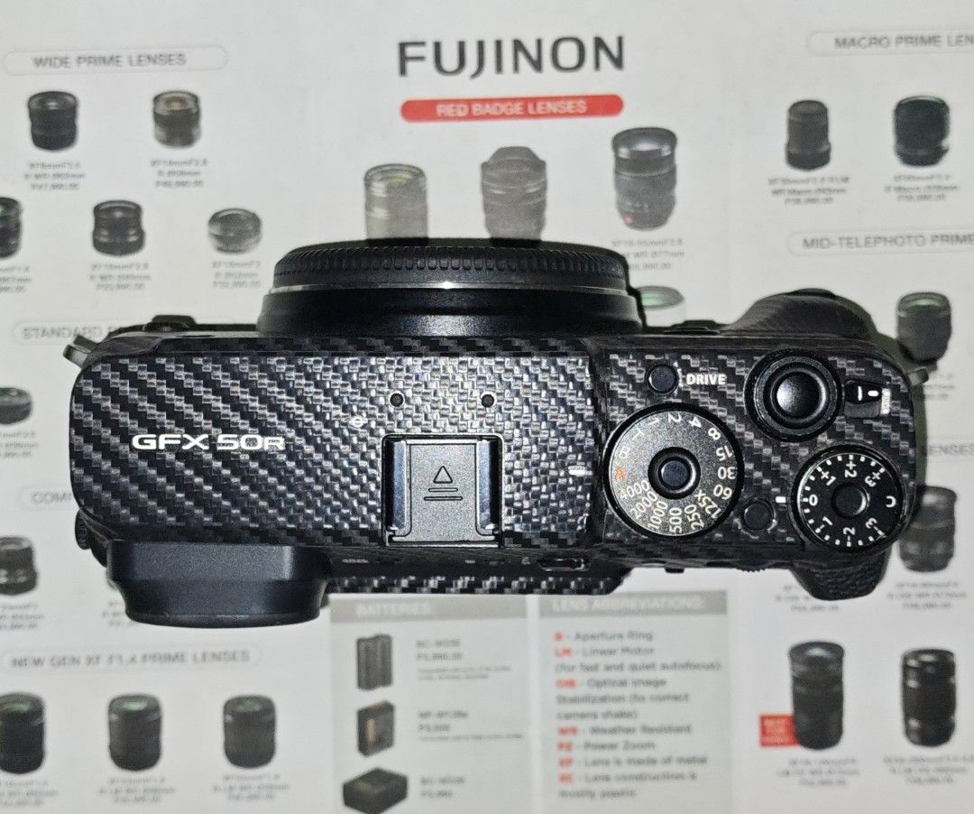 Fujifilm GFX 50R Mirrorless Camera (Category: Cameras) located in Pasig City. Submitted by boldtree.96d037 (Listing ID 1437417316, Image 3). Description: Please take time to read Used condition With protective wrap HONEST ISSUE: small hairline dust that affects output, not noticable below F5.6 apertures (but can remove via editing) INCLUSIONS: Unit only 3 batteries (1 - original, 2 - 3rd-party) Charger included (wasabi 2-bay) Body cap Interesting