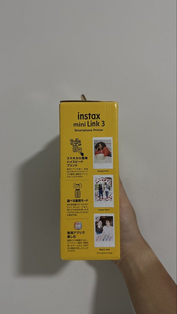 Fujifilm Instax Mini Link 3 Smartphone Printer - Clay White452267004155013121