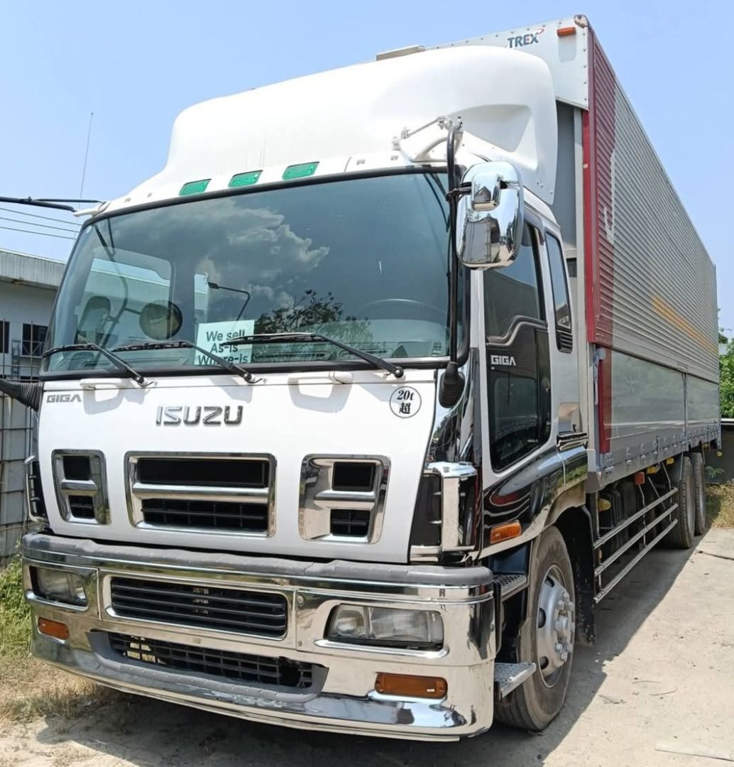 GIGA 10 WHEELER ALUMINUM WINGVAN (Category: Heavy Vehicles) located in Caloocan City. Submitted by cruz88zur21434 (Listing ID 1437554978, Image 1). Description: GIGA 10 WHEELER WINGVAN 6UZ1 INLINE MANUAL AND MATIC TRANSMISSION.