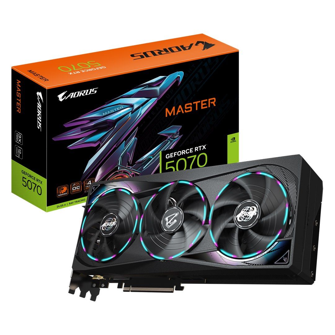 Gigabyte AORUS GeForce RTX 5070 Master452277409364070400