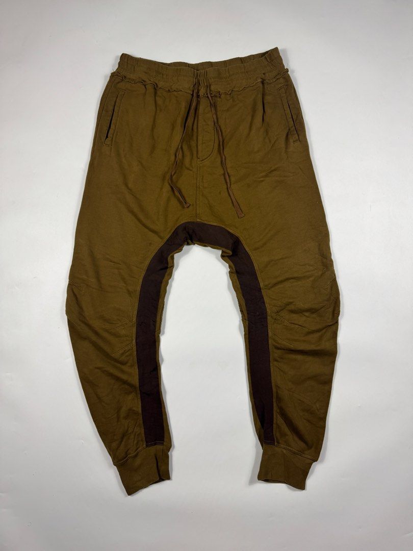 Haider Ackermann Brown Perth Moonshape Lounge Pants (Category: Joggers) located in Iloilo. Submitted by 50houndidz (Listing ID 1437405372, Image 1). Description: Haider Ackermann Brown Perth Moonshape Lounge Pants excellent no issue size: xl measurements: 32 waistline 41 length 5 leg opening dm for more questions .