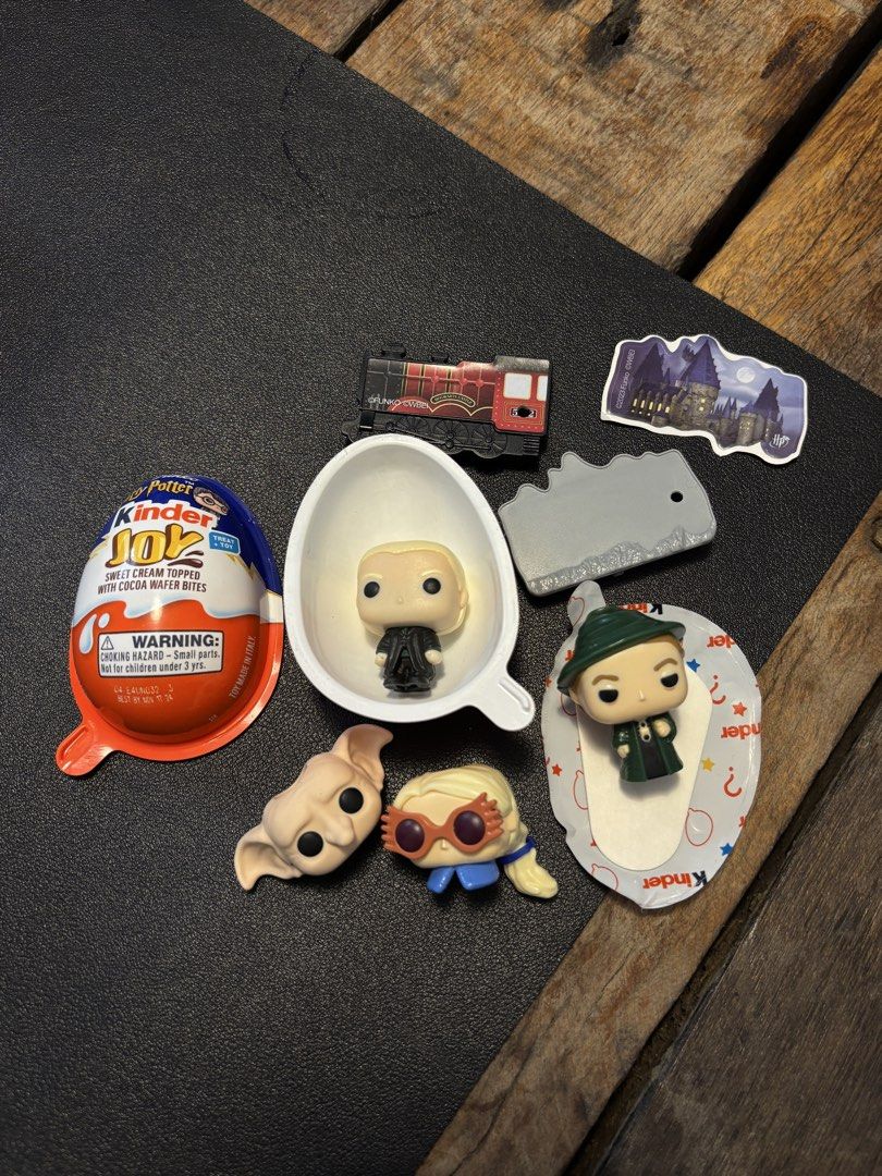 Harry Potter Kinder Joy Funko Pop (Category: Designer & Blind Box Toys) located in Quezon City. Submitted by mariesapo (Listing ID 1437497181, Image 1). Description: .
