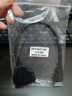 HDTV M/2F Cable 0.3M459095037057454080